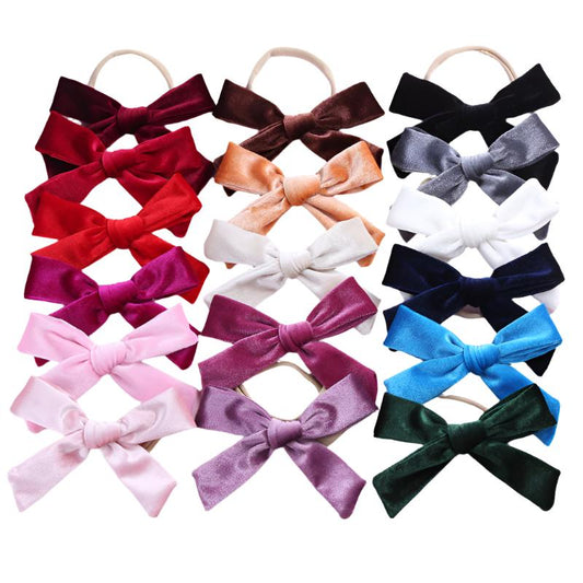 Gorgeous Velvet Bow Hairbands