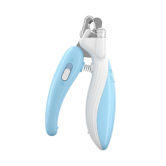 Professional Pet Nail Clippers with LED Light