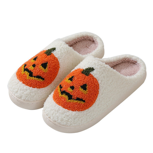 Cute Halloween Pumpkin Slippers